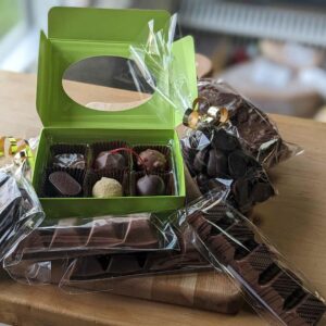 Boîte de chocolats fins