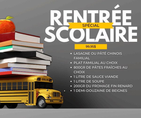 Combo de la rentrée
